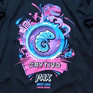 crytivo pax west 2019 con exclusive limited t-shirt tee shirt gaming gamer